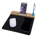 RPET Mouse Pad with 10W Wireless Charger
