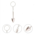 Zinc Alloy Mini Shovel Keychain