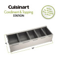 Cuisinart Outdoors® Condiment and Topping Station