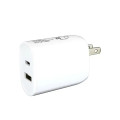 Voltcharge 12.5W 2-In-1 USB And Type C Wall Charger Adapter