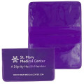 Fold Over Wallet Style Colorful Vinyl Pouch