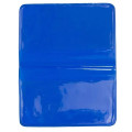 Fold Over Wallet Style Colorful Vinyl Pouch