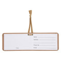 KRAFT PAPER LUGGAGE TAG