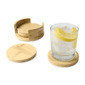 Bamboo Coaster Set