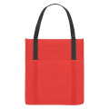 Non-Woven Shopper's Pocket Tote Bag