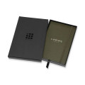 Moleskine® Leather Ruled Large Notebook