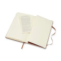 Moleskine® Leather Ruled Large Notebook