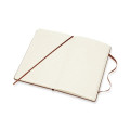 Moleskine® Leather Ruled Large Notebook