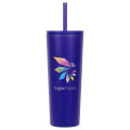 Bradford 24 oz Vacuum Insulated Stainless Steel Tumbler with