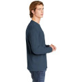 Garment-Dyed Heavyweight Long Sleeve Pocket T-Shirt