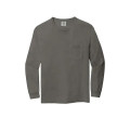 Garment-Dyed Heavyweight Long Sleeve Pocket T-Shirt