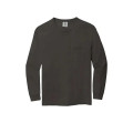 Garment-Dyed Heavyweight Long Sleeve Pocket T-Shirt