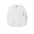 Garment-Dyed Heavyweight Long Sleeve Pocket T-Shirt
