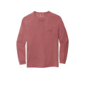 Garment-Dyed Heavyweight Long Sleeve Pocket T-Shirt