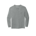 Garment-Dyed Heavyweight Long Sleeve Pocket T-Shirt