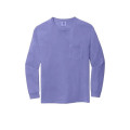 Garment-Dyed Heavyweight Long Sleeve Pocket T-Shirt