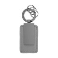 Leatherette Carabiner Clip Key Tag