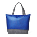 Hexagon Pattern Non-Woven Cooler Tote Bag