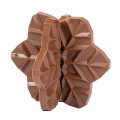 3D Puzzle Milk Chocolate Snowflake