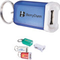 Mini Car Charger with Key Ring