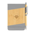 Bamboo Look Jotter & Pen