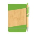 Bamboo Look Jotter & Pen