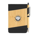 Bamboo Look Jotter & Pen