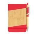 Bamboo Look Jotter & Pen