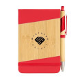 Bamboo Look Jotter & Pen