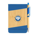 Bamboo Look Jotter & Pen