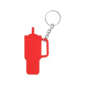 Intrepid Tumbler Shaped Silicone Key Ring
