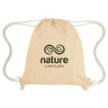 Nicole Recycled Cotton Drawstring Bag