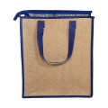Jute Lunch Cooler Tote Bag