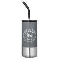 Summit 16 oz Insulated Tumbler With Straw