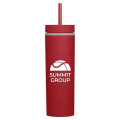 Adventure 16 oz Insulated Tumbler With Straw