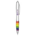 LGBTQ+ Rainbow Pride Flag Recycled ABS Ballpoi...