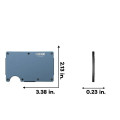 Ridge Wallet Titanium w/ Money Clip