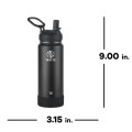 Takeya 18oz Actives Water Bottle With Straw Lid