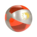 16" Luster Tone Beach Ball
