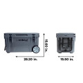 Blue Coolers 55 Qt Cobalt 5 Day Ice Box with Wheels
