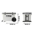 RTIC 52 QT Ultra Light Cooler with Wheels