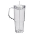 Hampton 32 oz Recycled AS Double Wall Tumbler With Handle