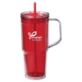 Hampton 32 oz Recycled AS Double Wall Tumbler With Handle