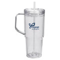 Hampton 32 oz Recycled AS Double Wall Tumbler With Handle