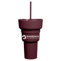 Team 365 1L Recycled PP Stadium Tumbler with Snack Bowl