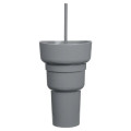 Team 365 1L Recycled PP Stadium Tumbler with Snack Bowl