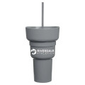 Team 365 1L Recycled PP Stadium Tumbler with Snack Bowl
