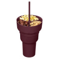 Team 365 1L Recycled PP Stadium Tumbler with Snack Bowl