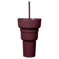 Team 365 1L Recycled PP Stadium Tumbler with Snack Bowl