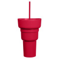 Team 365 1L Recycled PP Stadium Tumbler with Snack Bowl